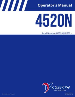 Ventrac 4520N – Operators Manual