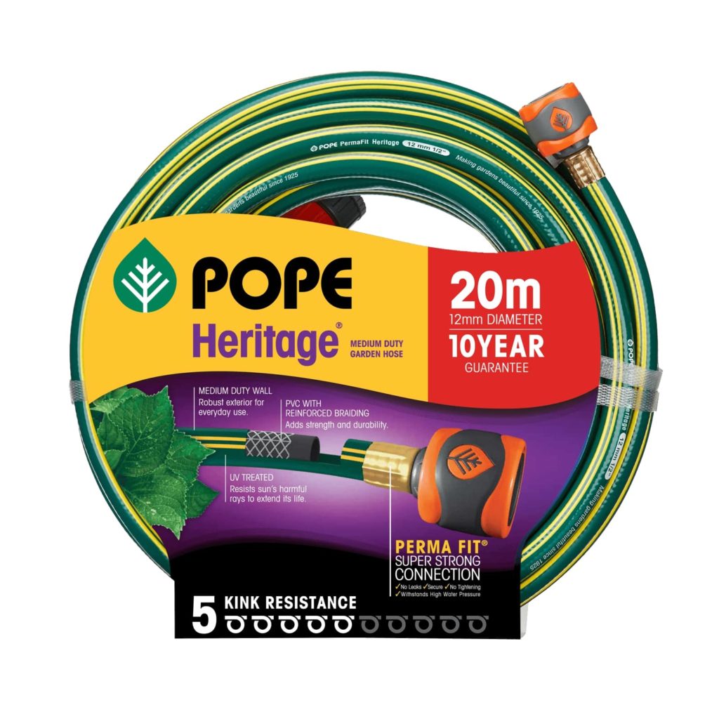 Pope 12mm Heritage Garden Hose