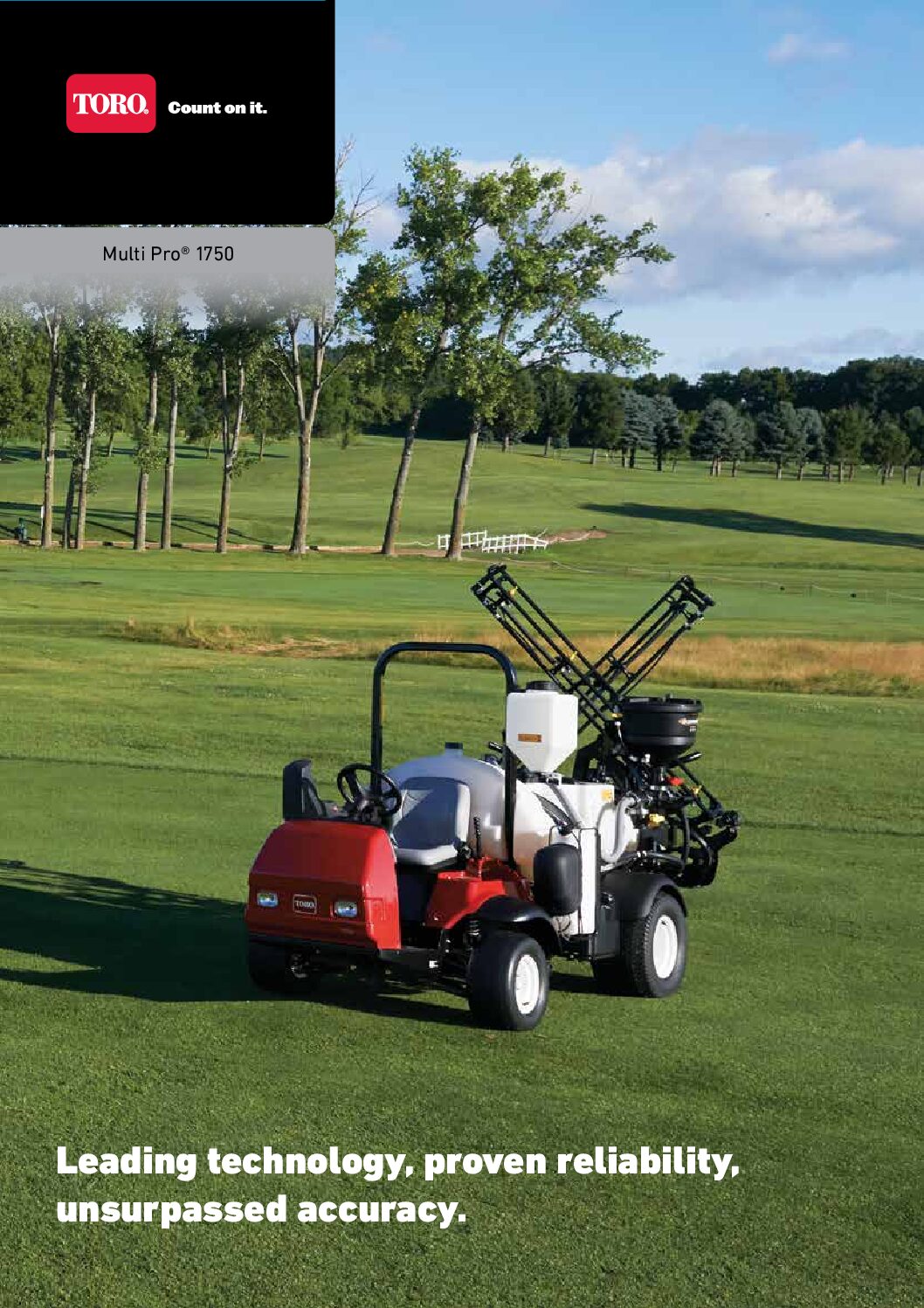 Toro Multi Pro 1750 Accessories Brochure