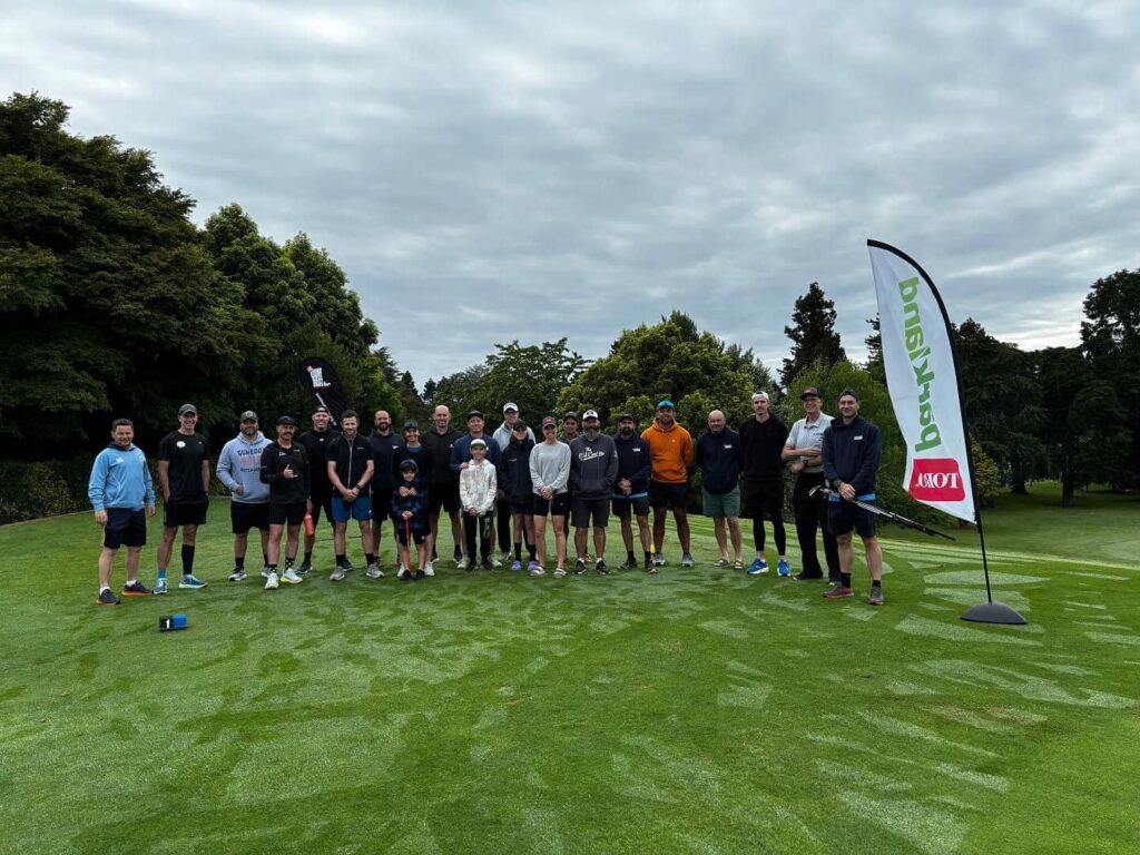 Speedgolf New Zealand team photo