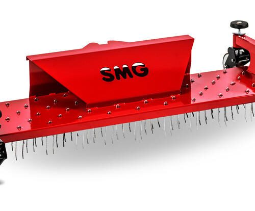 Decompacting brush for artificial turf