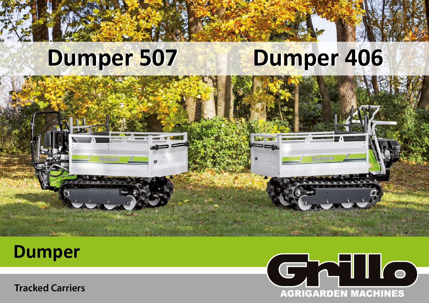 Grillo Dumper Tracked Carrier Series