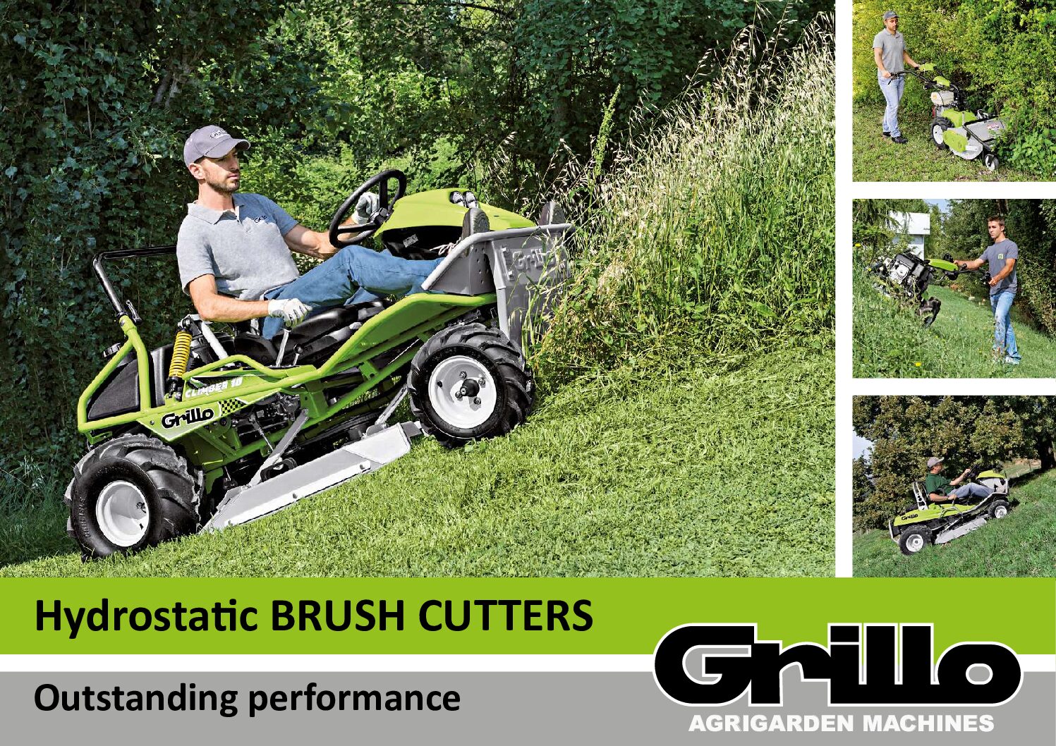 Grillo Hydrostatic Brush Cutters