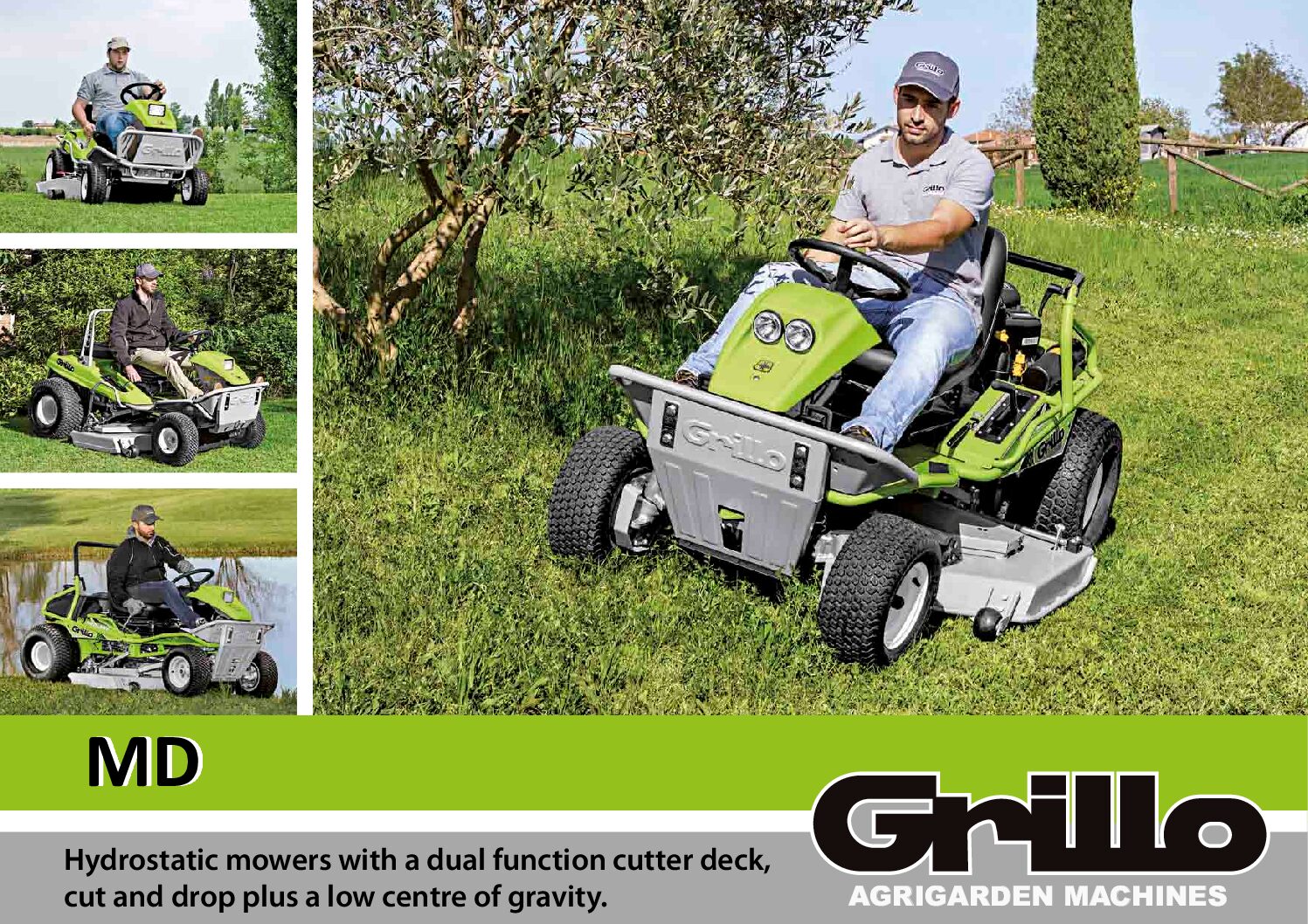 Grillo MD Hydrostatic Mowers Catalogue