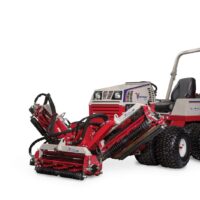 Ventrac Triplex Reel Mower Attachment - studio side view