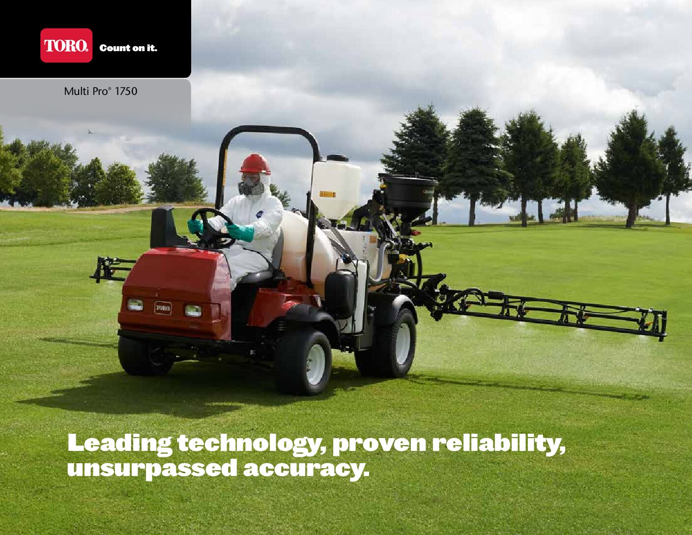 Toro Multi Pro 1750 Features & Benefits