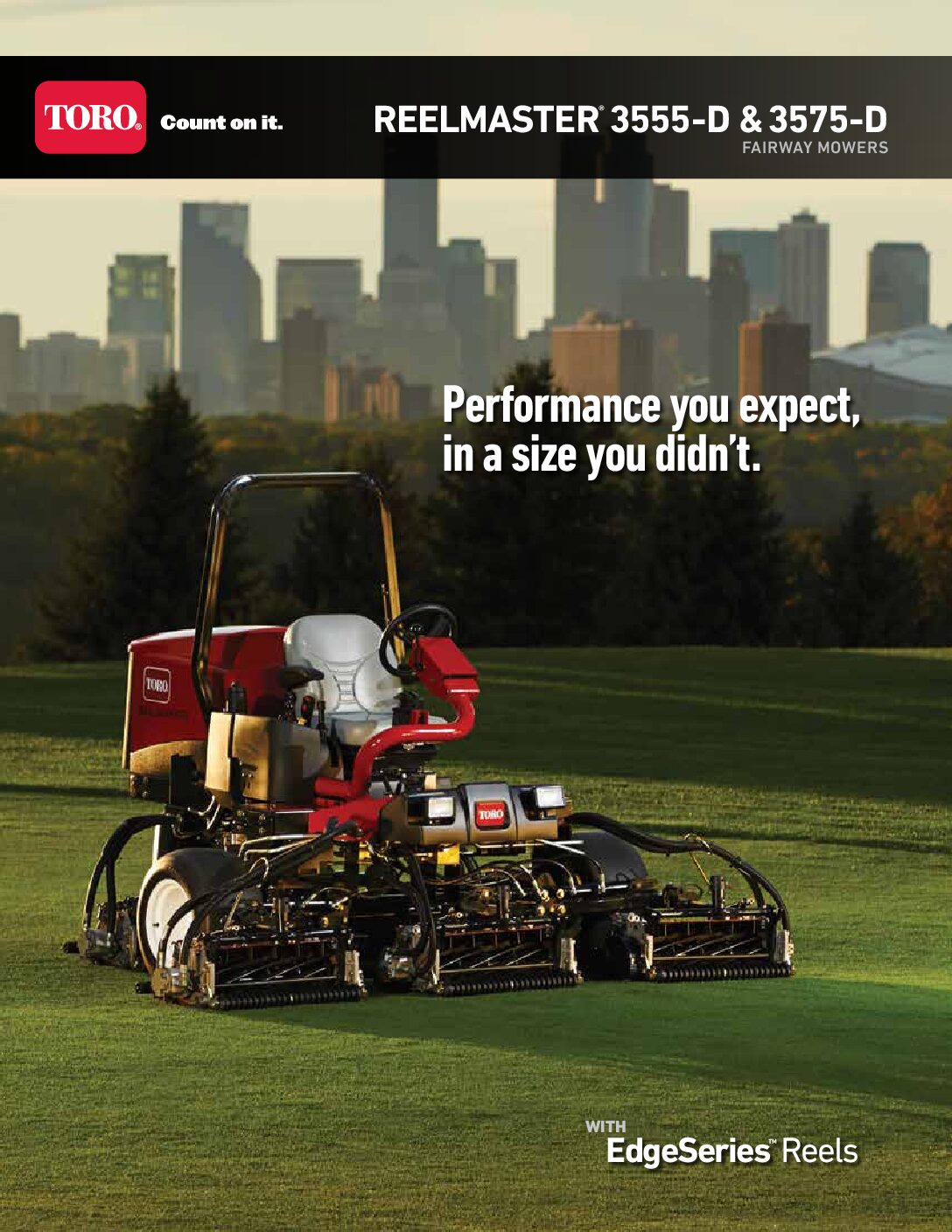 Reelmaster 3555-D 3575-D Features Brochure