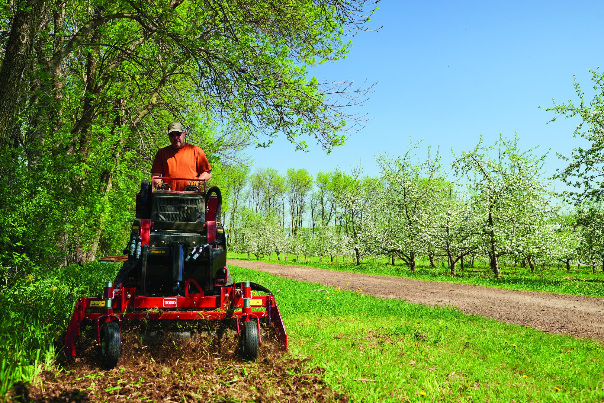 Toro power store box rake