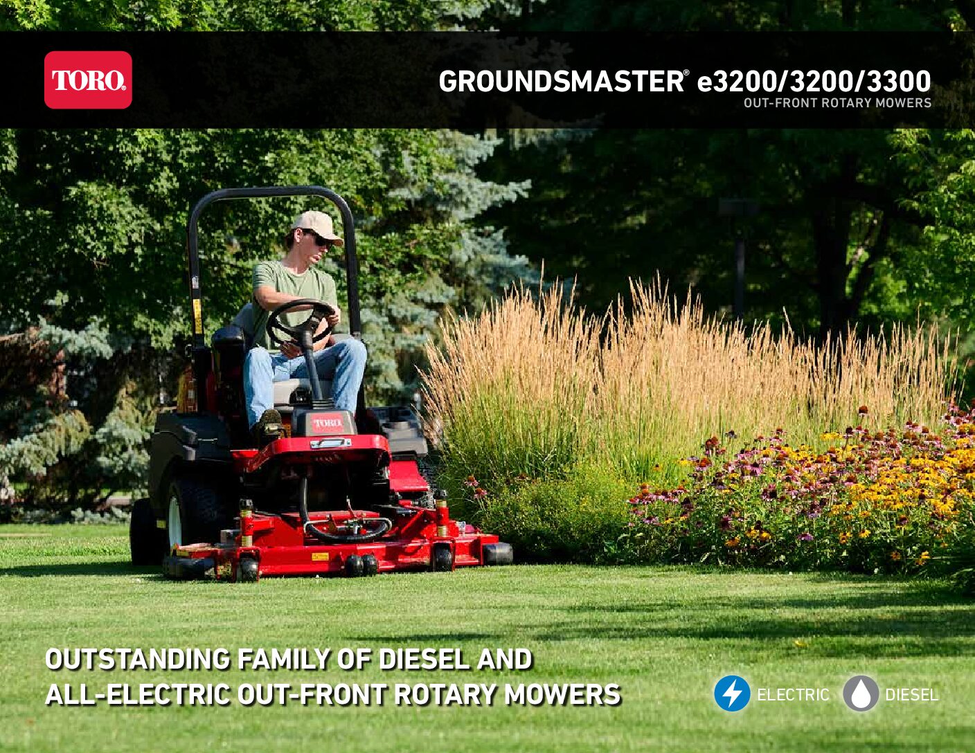 Toro Groundsmaster 3200 3300 e3200 Series Catalogue