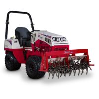 Ventrac AERA-vator Tractor Attachment - studio side view