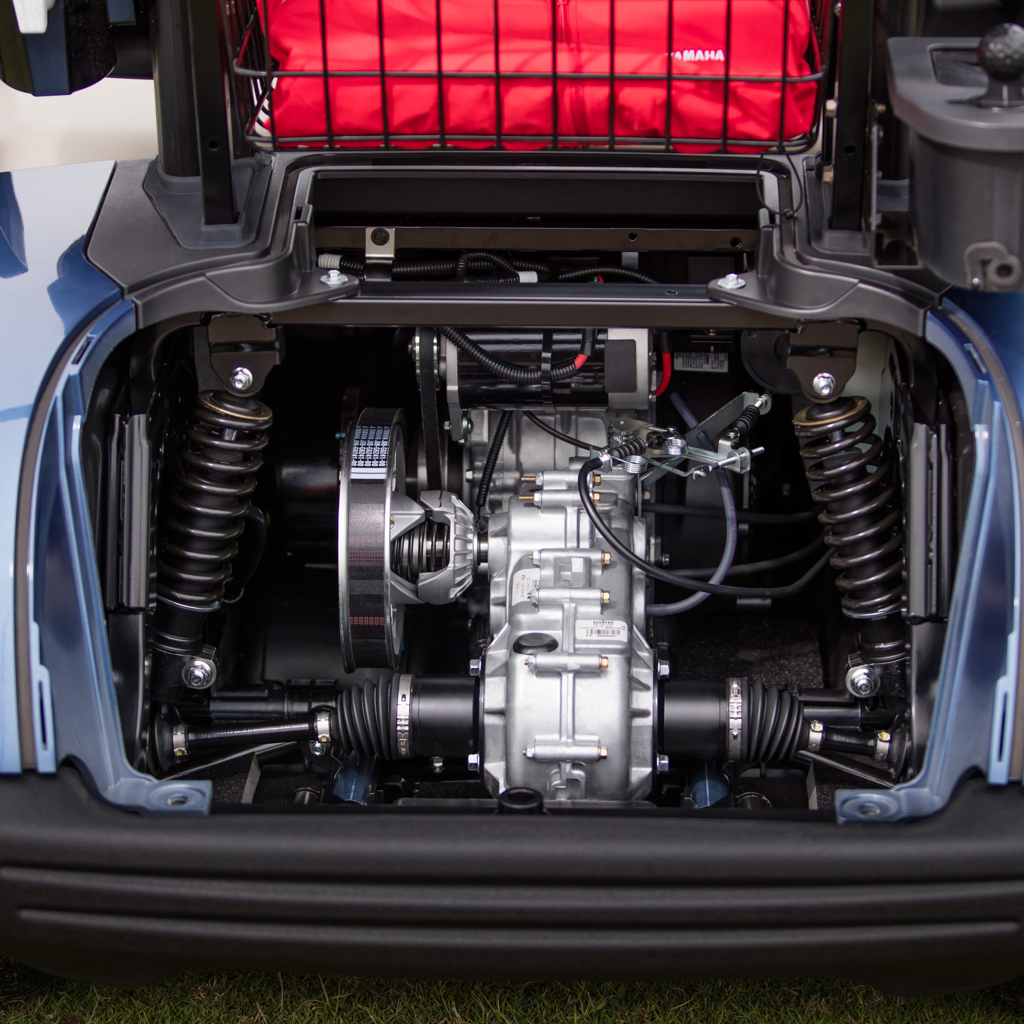 Yamaha engine on a golf cart