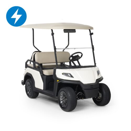 Toro Vista electric 4-seater transport vehicle, powered by a lithium battery for smooth and sustainable transportation