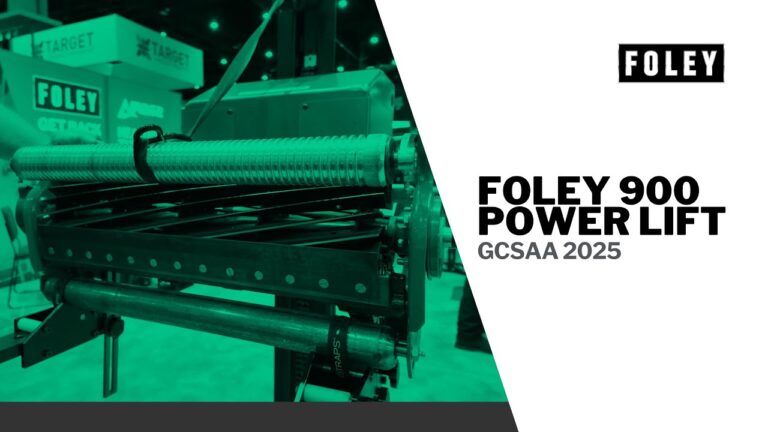 Foley 900 Power Lift | GCSAA Trade Show with Vince