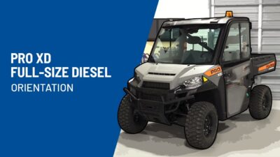 2024 Pro XD Full-Size Diesel | Orientation – Polaris Commercial