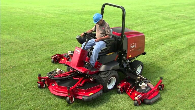 Toro Groundsmaster® 4000/4100-D; Fuel Efficiency