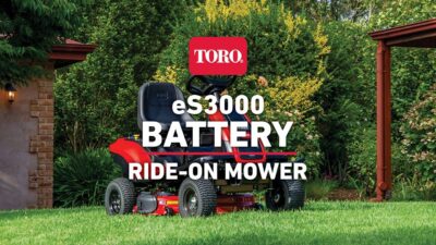 Meet Toro’s all-new 72 volt battery ride-on mower!