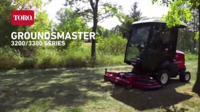 Toro® Groundsmaster® 3200/3300 Feature Overview