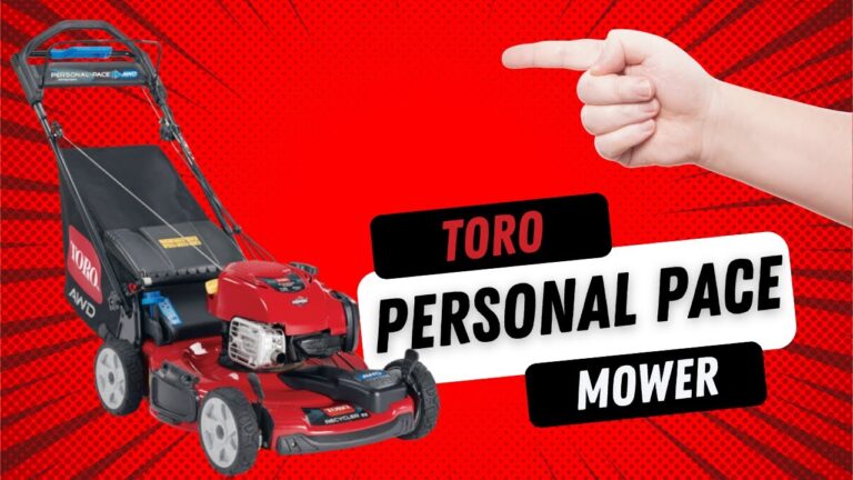 Mark Leishman Presents: TORO Personal Pace Pull Start Lawn Mower