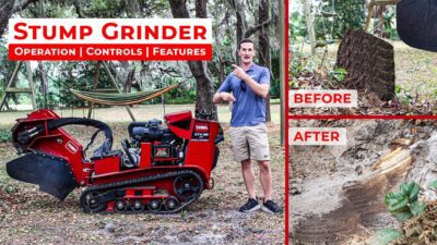 How to use a Stump Grinder – TORO STX 38 Stump Grinder