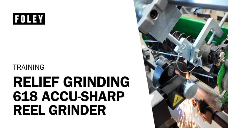 Relief Grinding 618 Accu Sharp Reel Grinder